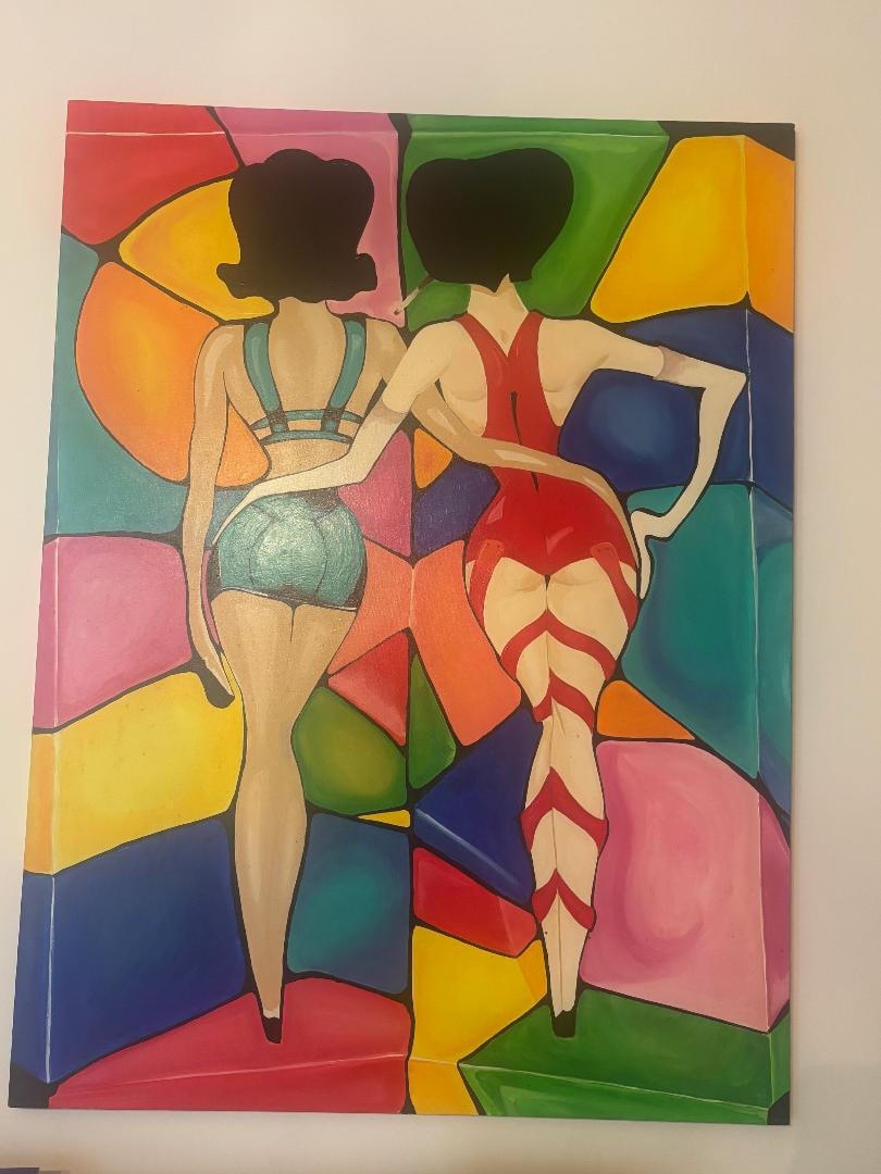 Painting by Vania Reinthaler